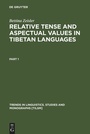 Cover: Relative Tense and Aspectual Values in Tibetan Languages - De Gruyter Mouton
