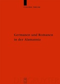Cover: Germanen und Romanen in der Alamannia - De Gruyter
