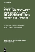 Cover: Das Lukasevangelium - De Gruyter