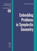 Bild: Embedding Problems in Symplectic Geometry - De Gruyter