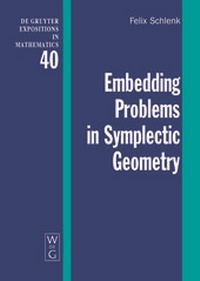 Abbildung von: Embedding Problems in Symplectic Geometry - De Gruyter