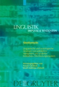 Cover: Sinnformeln - De Gruyter
