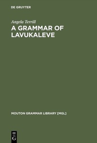 Abbildung von: A Grammar of Lavukaleve - De Gruyter Mouton