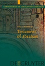 Cover: Testament of Abraham - De Gruyter