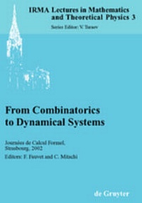 Enlarge image Cover: From Combinatorics to Dynamical Systems - De Gruyter