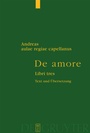 Cover: Von der Liebe - De Gruyter