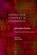 Cover: Information Structure - De Gruyter
