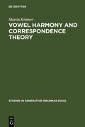 Cover: Vowel Harmony and Correspondence Theory - De Gruyter Mouton