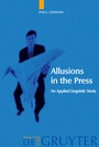 Cover: Allusions in the Press - De Gruyter Mouton
