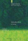 Cover: Minimality Effects in Syntax - De Gruyter Mouton