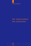 Abbildung von: Die Ousia-Lehren des Aristoteles - De Gruyter