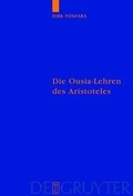 Cover: Die Ousia-Lehren des Aristoteles - De Gruyter