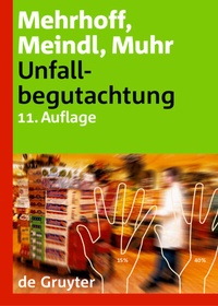Abbildung von: Unfallbegutachtung - De Gruyter