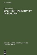 Cover: Split Intransitivity in Italian - De Gruyter Mouton