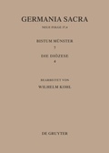 Cover: Die Bist&uuml;mer der Kirchenprovinz K&ouml;ln. Das Bistum M&uuml;nster 7,4: Die Di&ouml;zese - De Gruyter