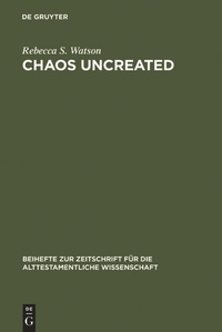 Enlarge image Cover: Chaos Uncreated - De Gruyter