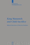 Cover: King Manasseh and Child Sacrifice - De Gruyter