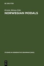 Cover: Norwegian Modals - De Gruyter Mouton