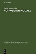 Cover: Norwegian Modals - De Gruyter Mouton