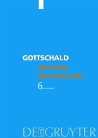 Abbildung von: Deutsche Namenkunde - De Gruyter