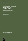 Cover: [Text und &Uuml;bersetzung] - De Gruyter