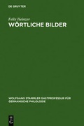 Cover: W&ouml;rtliche Bilder - De Gruyter