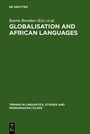 Cover: Globalisation and African Languages - De Gruyter Mouton