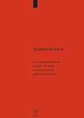 Cover: Namenwelten - De Gruyter