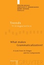 Cover: What makes Grammaticalization? - De Gruyter Mouton