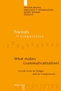Cover: What makes Grammaticalization? - De Gruyter Mouton