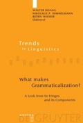 Cover: What makes Grammaticalization? - De Gruyter Mouton