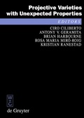Cover: Projective Varieties with Unexpected Properties - De Gruyter
