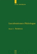 Cover: Seneca - De Gruyter