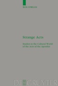 Cover: Strange Acts - De Gruyter