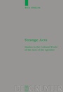 Cover: Strange Acts - De Gruyter