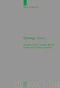 Cover: Strange Acts - De Gruyter