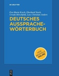 Cover: Deutsches Aussprachew&ouml;rterbuch - De Gruyter Mouton