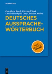 Abbildung von: Deutsches Aussprachewörterbuch - De Gruyter Mouton