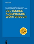 Cover: Deutsches Aussprachew&ouml;rterbuch - De Gruyter Mouton