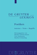 Cover: Poetiken - De Gruyter
