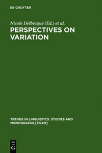 Enlarge image Cover: Perspectives on Variation - De Gruyter Mouton