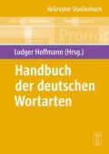 Cover: Handbuch der deutschen Wortarten - De Gruyter