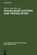 Cover: Knowledge Systems and Translation - De Gruyter Mouton