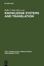 Cover: Knowledge Systems and Translation - De Gruyter Mouton