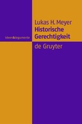 Cover: Historische Gerechtigkeit - De Gruyter
