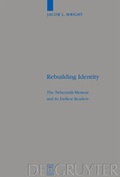Cover: Rebuilding Identity - De Gruyter