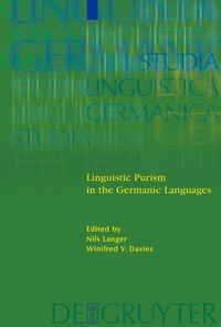 Abbildung von: Linguistic Purism in the Germanic Languages - De Gruyter
