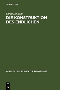 Abbildung von: Die Konstruktion des Endlichen - De Gruyter