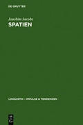 Cover: Spatien - De Gruyter