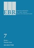 Cover: Encyclopedia of the Bible and Its Reception (EBR) / Dress - Essene Gate - De Gruyter